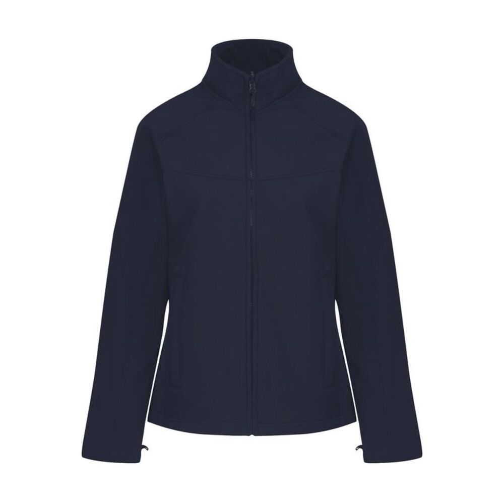 Regatta Ladies Uproar Softshell Wind Resistant Jacket / Navy